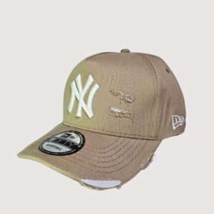 MLB New Era Destroyed 9FIFTY Bege